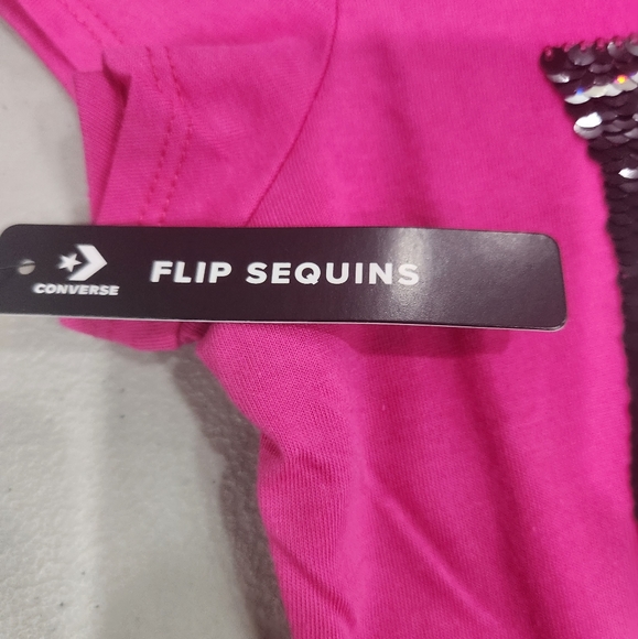 🆕️ Converse Tee w'Flip Sequins - Picture 6 of 8